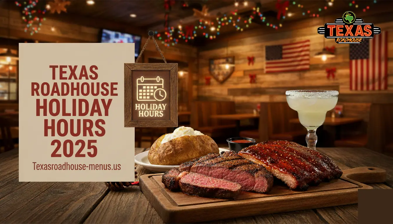 Texas Roadhouse Holiday Hours 2025 | Open & Closed Dates