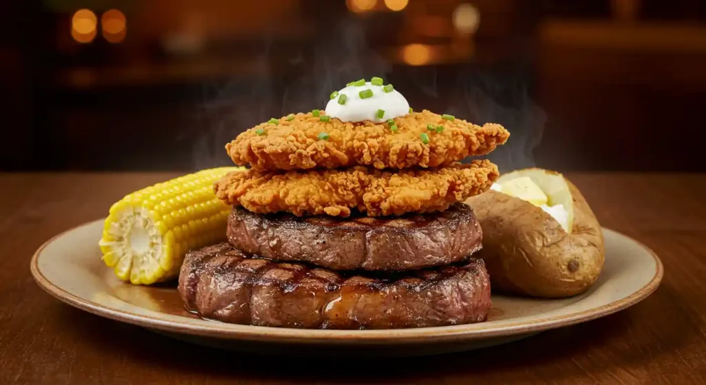 Chicken Critters & Sirloin 6oz - Texas Roadhouse Menu