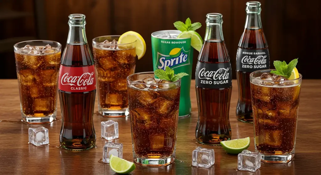 Coca-Cola Products - Texas Roadhouse Menu