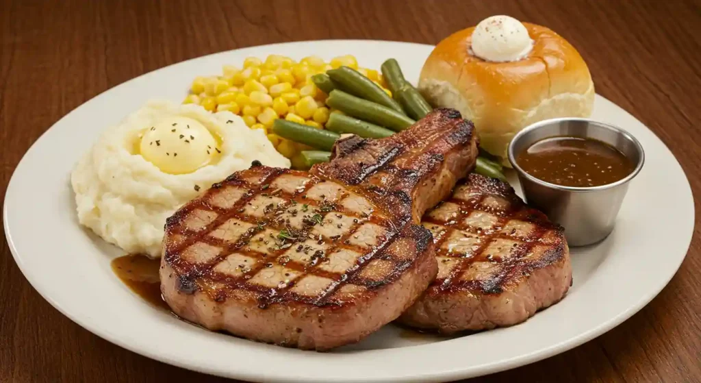 Grilled Pork Chops - Texas Roadhouse Menu