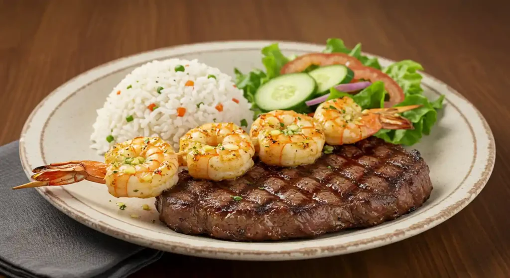 Sirloin & Grilled Shrimp - Texas Roadhouse Menu