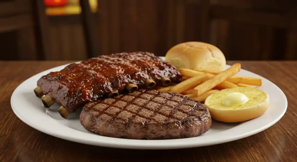 Sirloin & Ribs Combo - Texas Roadhouse Menu